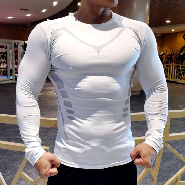Men’s Compression Running Long sleeve T-shirt
