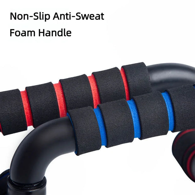 Non-Slip H-Shaped Push-Up Bars