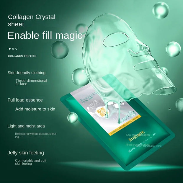 5PCS x 30ML Seaweed Collagen Crystal Mask