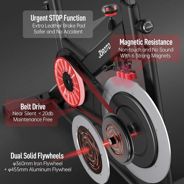 Bluetooth Stationary Indoor Cycling Bike