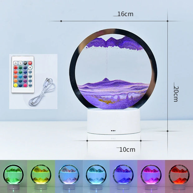 LED RGB Sandscape Lamp