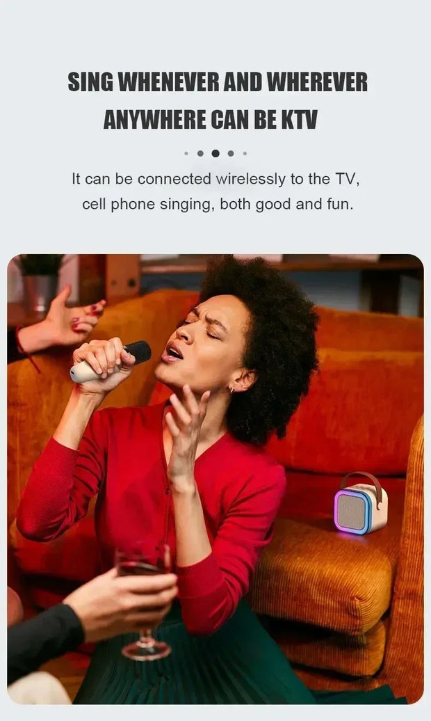 Bluetooth K12 Portable Karaoke Machine