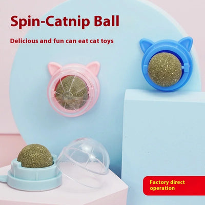 Rotating Cat Mint Ball