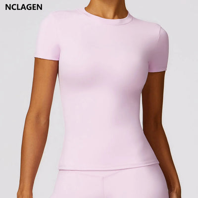 NCLAGEN Women Running Sports T Shirt