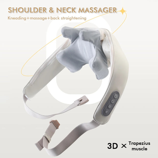 Wireless Neck and Back Massager.