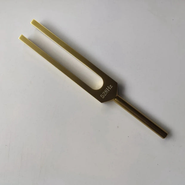 Gold Solfeggio Tuning Forks 528 Hz