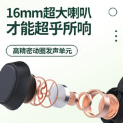 K08 Bone Conduction Jerry Wireless Sports Bluetooth Earphones